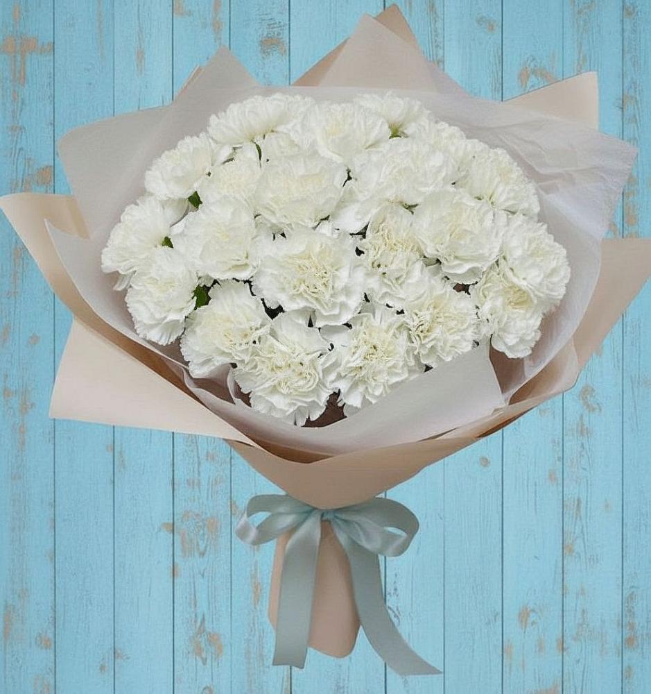 Букет цветов из: Гвоздики в Тимохово