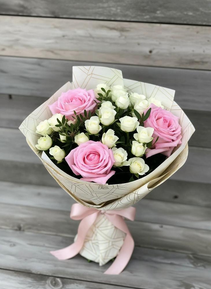 Букет цветов из: Розы в Тимохово