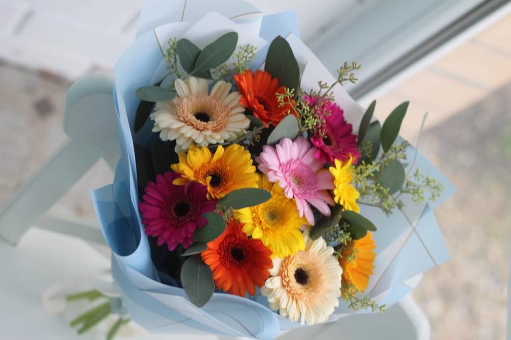 Букет цветов из: Герберы в Тимохово