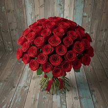 Букет 55 Красных роз Фридом #REPLACE_PRED# Тимохово