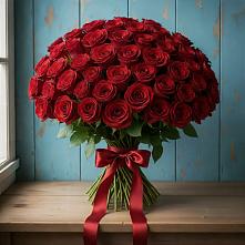 Букет Красные розы Блэк Меджик в Тимохово