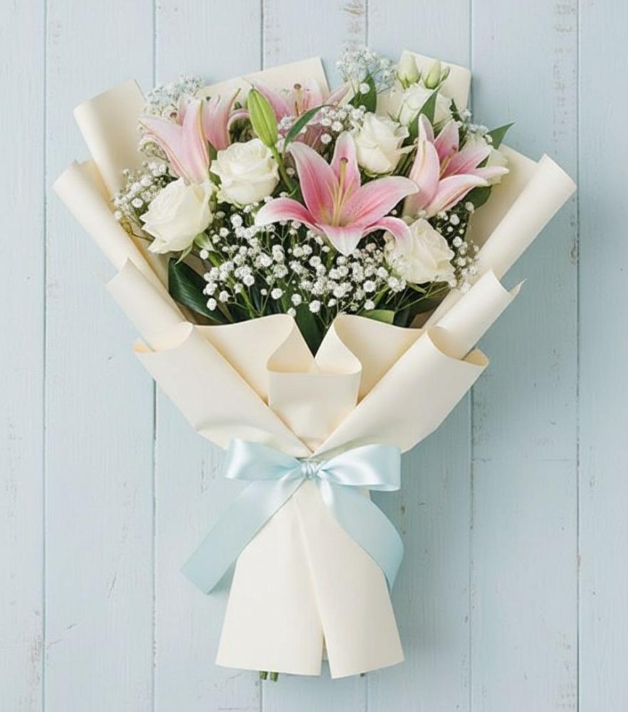 Букет цветов из: Лилии в Тимохово