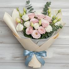 Букет цветов из:  Лизиантусы #REPLACE_PRED# Тимохово