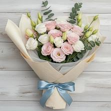 Букет цветов из:  Лизиантусы в Тимохово
