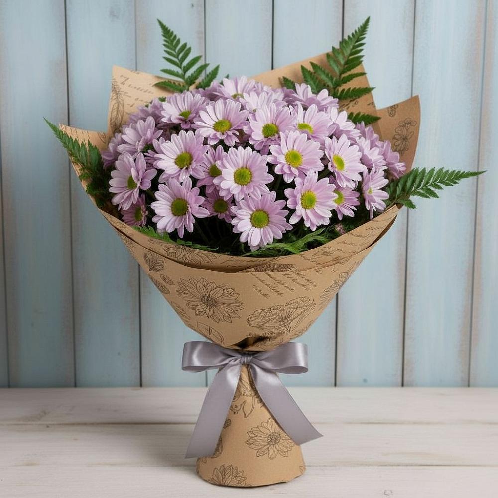 Букет цветов из: Хризантемы в Тимохово