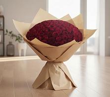 Букет 101 Красная роза в Тимохово