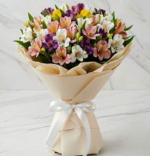 Букет цветов из:  Альстромерии в Тимохово