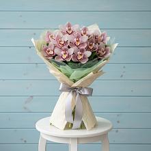 Букет цветов из:  Орхидеи и Розы в Тимохово