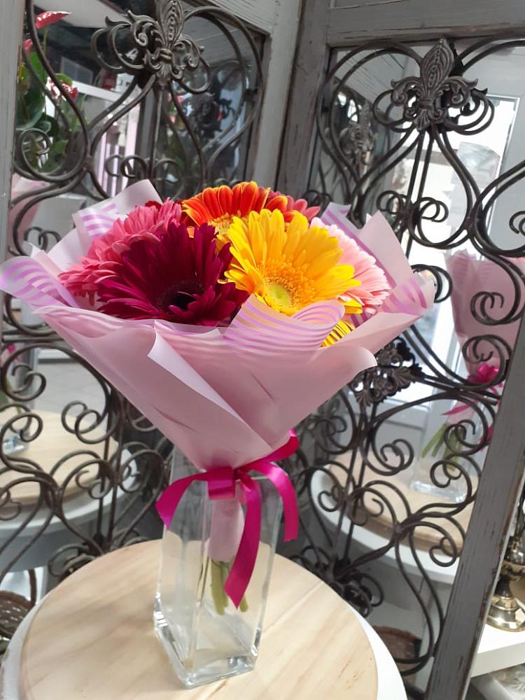 Букет цветов из: Герберы в Тимохово