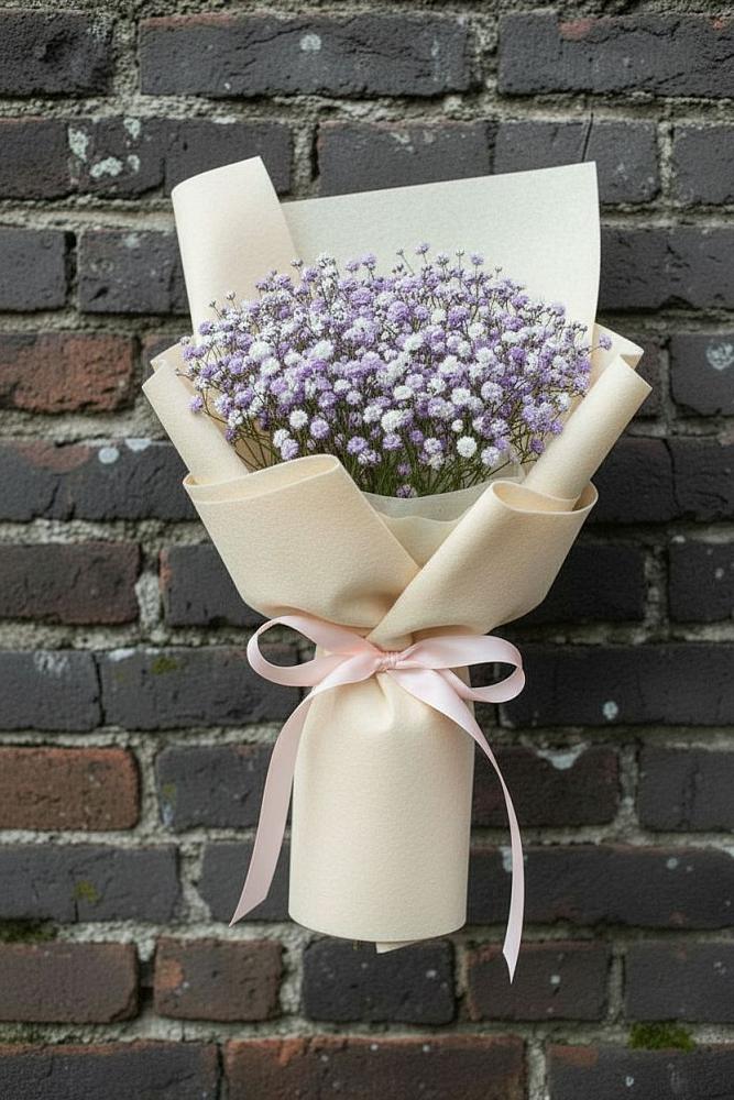 Букет цветов из: Гипсофила в Тимохово