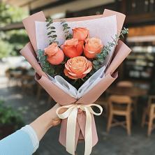Букет цветов из:  Розы в Тимохово