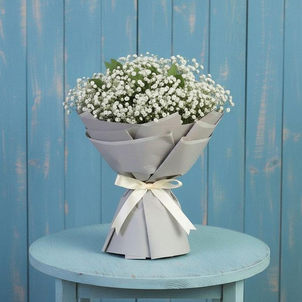 Букет цветов из: Гипсофила в Тимохово