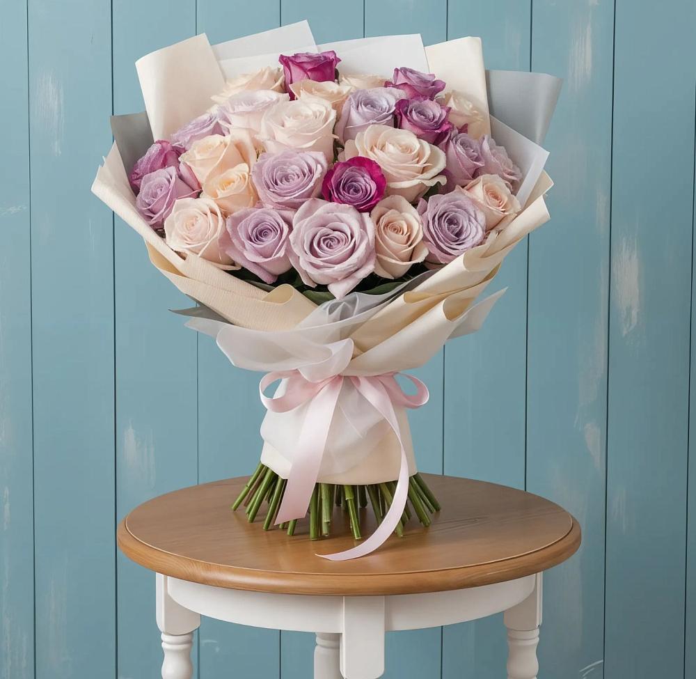 Букет цветов из: Розы в Тимохово