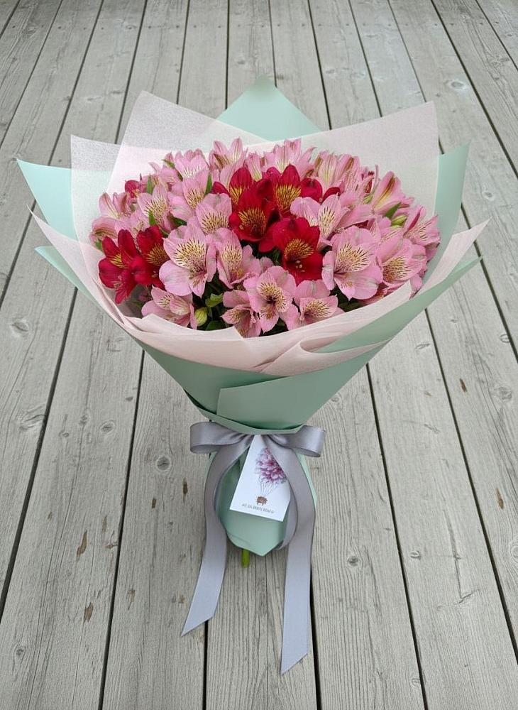 Букет цветов из: Альстромерии в Тимохово