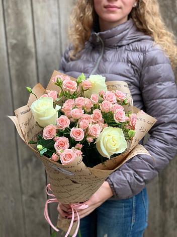 Букет цветов из: Розы в Тимохово