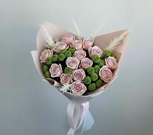 Букет цветов из:  Розы и Хризантемы в Тимохово