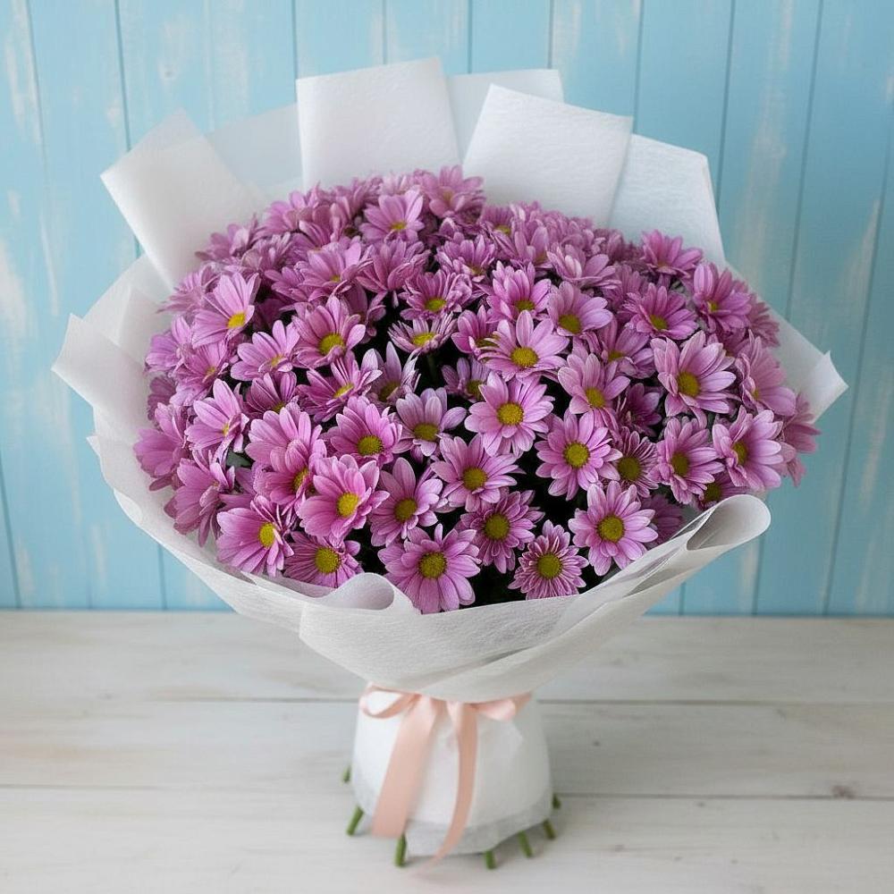 Букет цветов из: Хризантемы в Тимохово