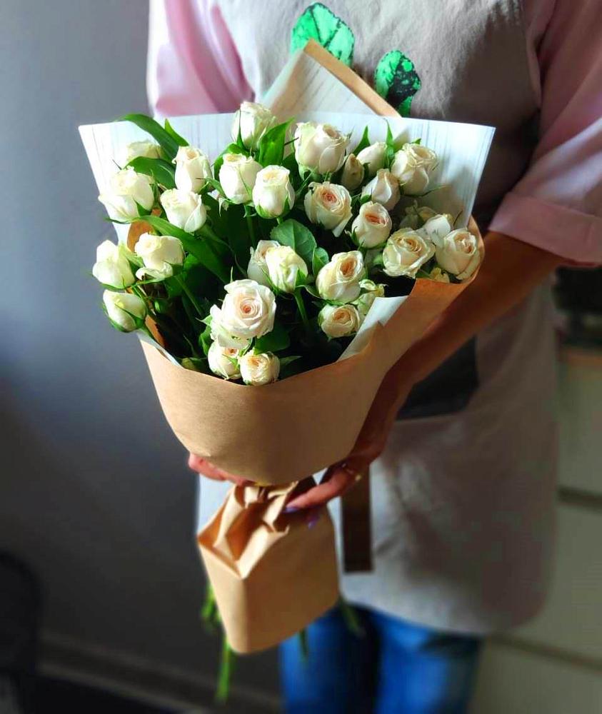 Букет цветов из: Розы в Тимохово