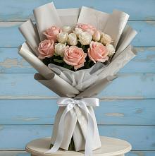 Букет цветов из:  Розы в Тимохово