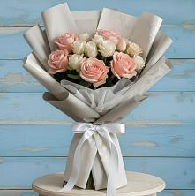 Букет цветов из:  Розы в Тимохово