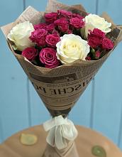 Букет цветов из:  Розы в Тимохово