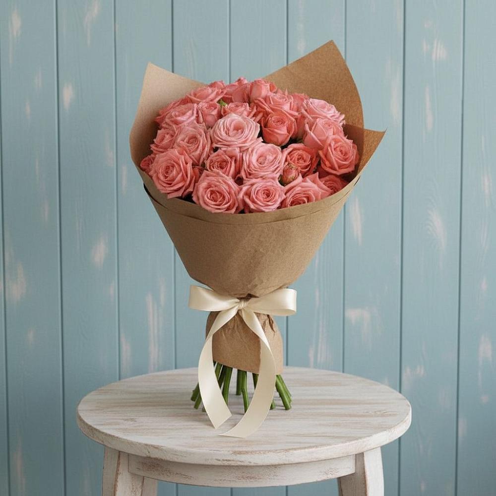 Букет цветов из: Розы в Тимохово