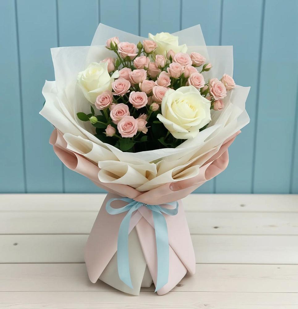 Букет цветов из: Розы в Тимохово